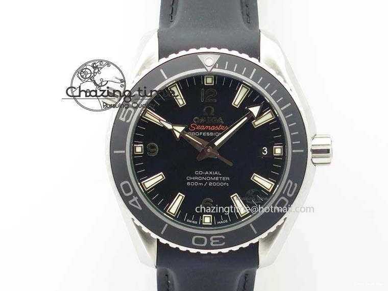 1218 Colorful Planet Ocean SS Bp Maker 45mm Black Bezel On Black Rubber Strap A 8219